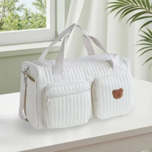 Quilted Baby Diaper Bag Large Capacity