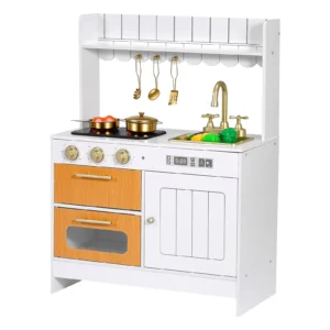 Wooden Kids Kitchen Playset