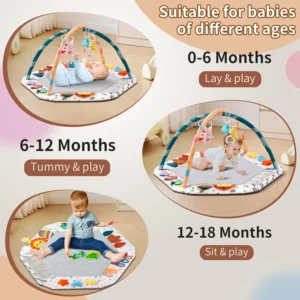 Tummy Time Mat for Infants to Boost Motor Skills
